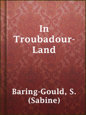 cover image of In Troubadour-Land